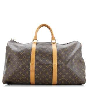 Louis Vuitton Keepall Bag Canvas 50 #220448L11B